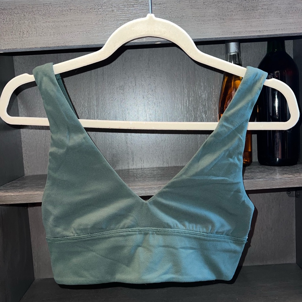 Lululemon V-Neck Align Bra - legacy Green